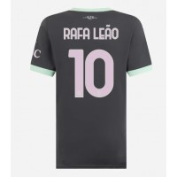 Billiga AC Milan Rafael Leao #10 Tredje fotbollskläder Dam 2024-25 Kortärmad